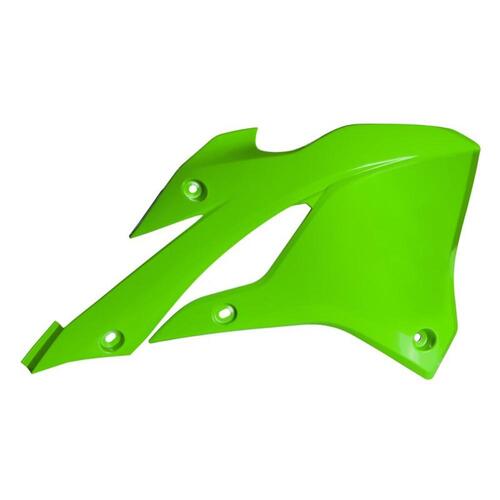 Rtech Kawasaki KX 85 2022-2024 Green Radiator Shrouds