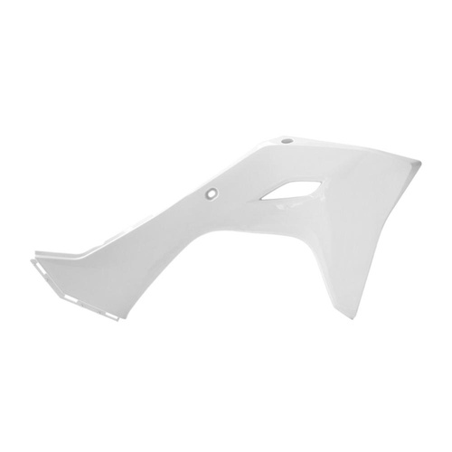 Rtech Kawasaki KX 450 X 2024 White Radiator Shrouds