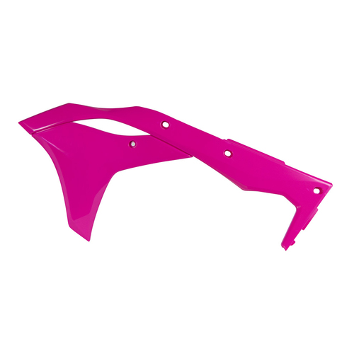 Rtech Kawasaki KX 250 F 2019-2020 Neon Pink Radiator Shrouds