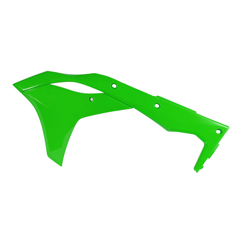 Rtech Kawasaki KX 250 F 2019-2020 Green Radiator Shrouds