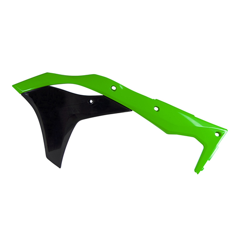Rtech Kawasaki KX 250 F 2019-2020 Neon Green Radiator Shrouds
