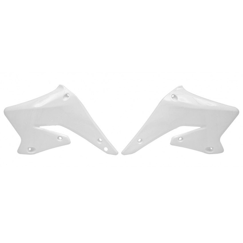 Rtech Suzuki RM-Z 250 2004-2006 White Radiator Shrouds