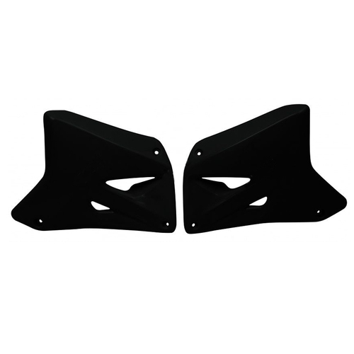Rtech Suzuki RM 125 2003-2008 Black Radiator Shrouds