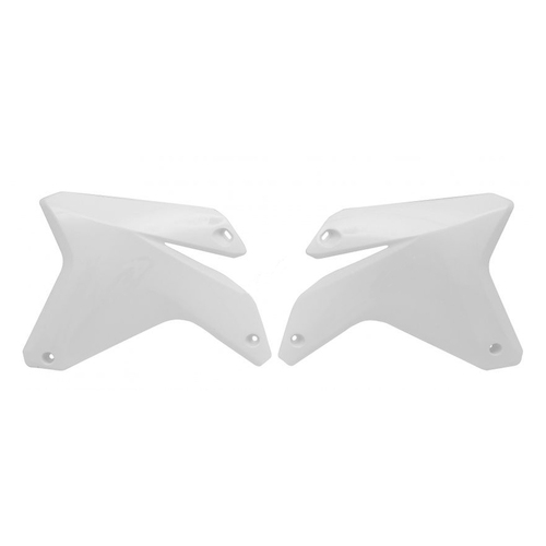 Rtech Suzuki RM-Z 450 2005-2006 White Radiator Shrouds