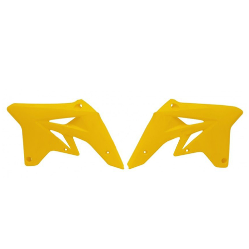 Rtech Suzuki RM-Z 250 2007-2009 Yellow Radiator Shrouds