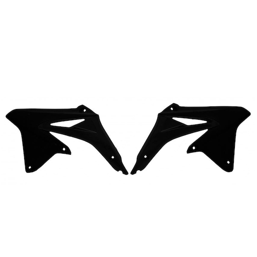 Rtech Suzuki RM-Z 450 2009-2021 Black Radiator Shrouds