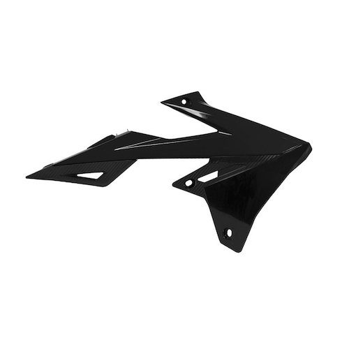 Rtech Suzuki RM-Z 450 2018-2024 Black Radiator Shrouds