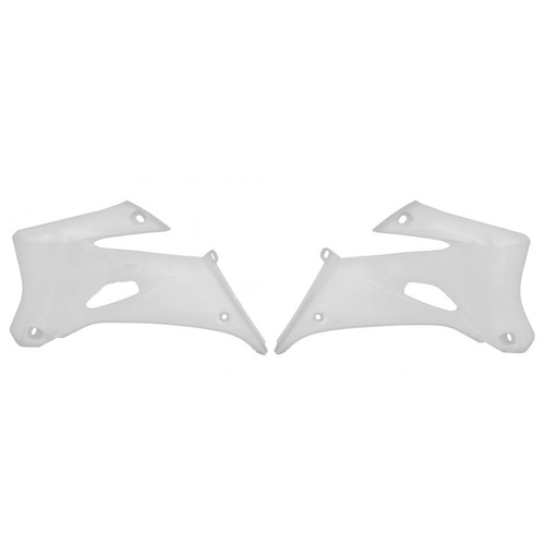 Rtech Yamaha WR 250 F 2007-2014 White Radiator Shrouds
