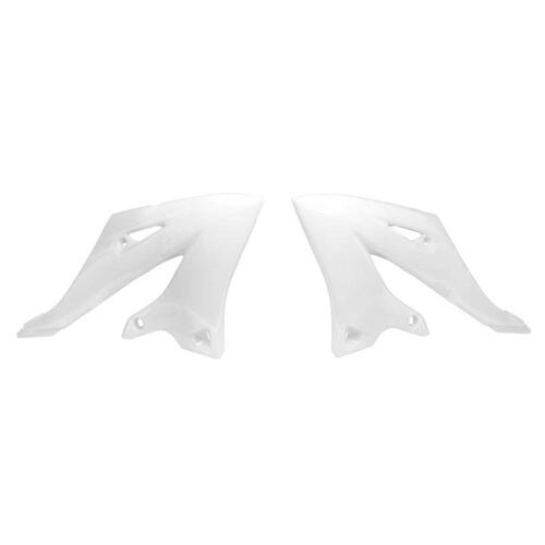 Rtech Yamaha YZ 125 X 2023-2024 White Radiator Shrouds