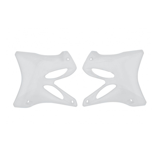 Rtech Yamaha YZ 125 2002-2014 White Radiator Shrouds
