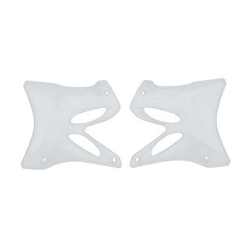 Rtech Yamaha YZ 250 2002-2014 White Radiator Shrouds
