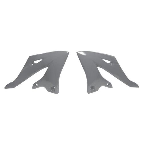 Rtech Yamaha YZ 125 X 2023-2024 Quantum Grey Radiator Shrouds