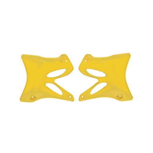 Rtech Yamaha YZ 125 2002-2014 Yellow Radiator Shrouds