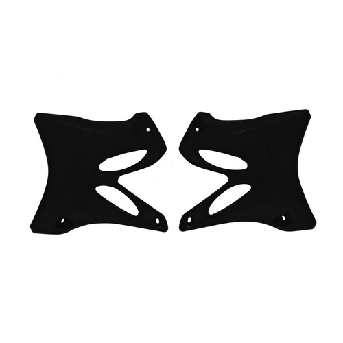 Rtech Yamaha YZ 250 2002-2014 Black Radiator Shrouds