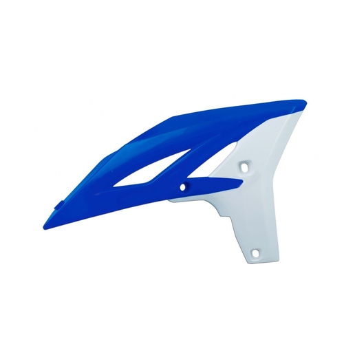 Rtech Yamaha WR 450 F 2012-2015 Blue/White Radiator Shrouds