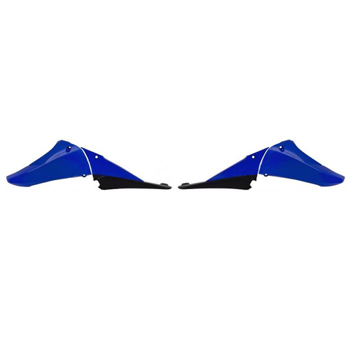 Rtech Yamaha YZ 450 F 2010-2013 Blue/Black Upper Radiator Shrouds