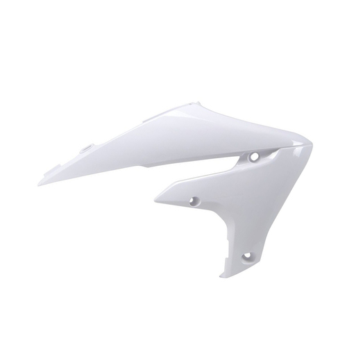 Rtech Yamaha WR 450 F 2019-2023 White Radiator Shrouds