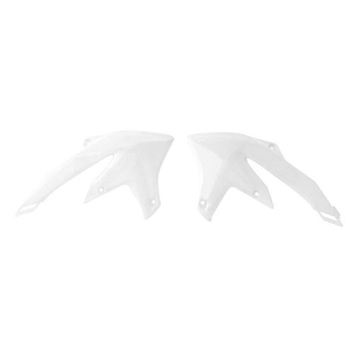 Rtech Yamaha YZ 250 F 2024 White Radiator Shrouds