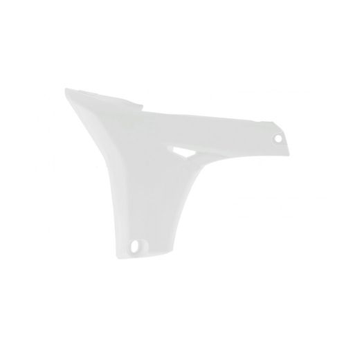 Rtech Yamaha YZ 450 F 2010-2013 White Lower Radiator Shrouds