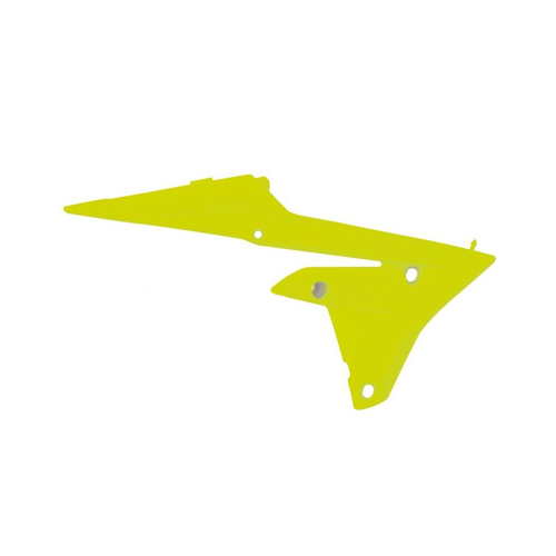 Rtech Yamaha WR 250 F 2015-2019 Neon Yellow Lower Radiator Shrouds