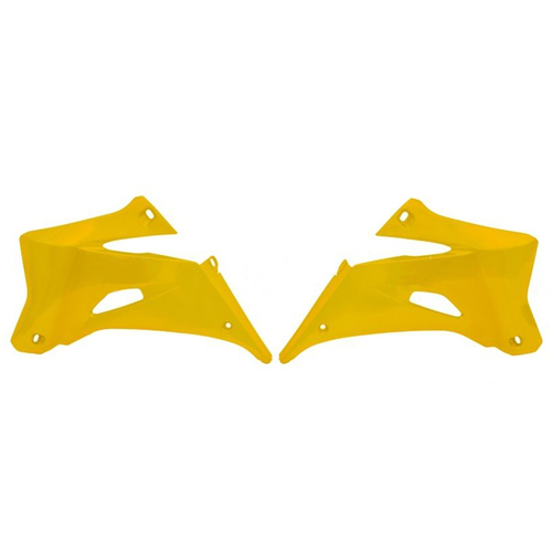 Rtech Yamaha YZ 250 F 2006-2009 Yellow Radiator Shrouds
