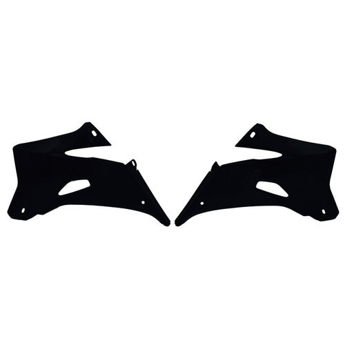 Rtech Yamaha YZ 250 F 2006-2009 Black Radiator Shrouds