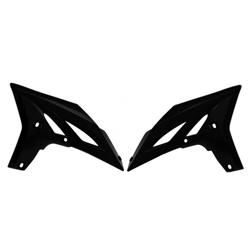 Rtech Yamaha WR 450 F 2012-2015 Black Radiator Shrouds