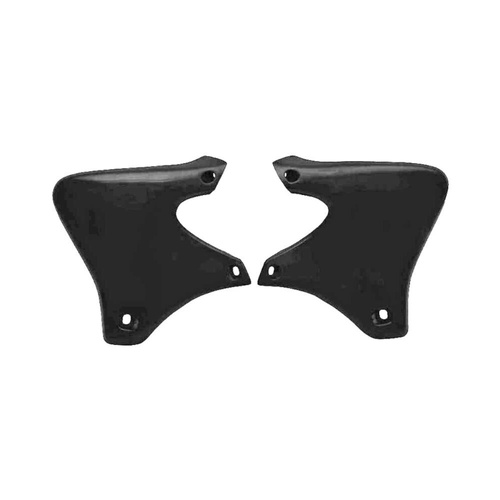Rtech Yamaha YZ 250 F 2001-2002 Black Radiator Shrouds