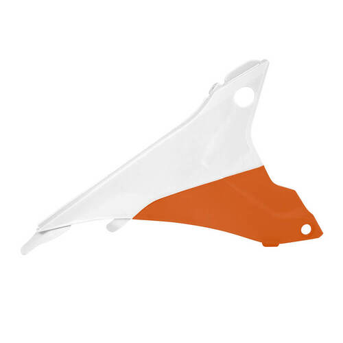 Rtech KTM 500 EXC-F 2014-2016 White/Orange Right Airbox Side Panel
