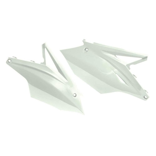 Rtech Kawasaki KX 450 F 2016-2018 White Side Panels