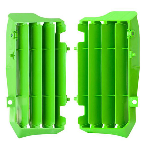 Rtech Kawasaki Green Oversized Radiator Louvers KX 450 SR 2024