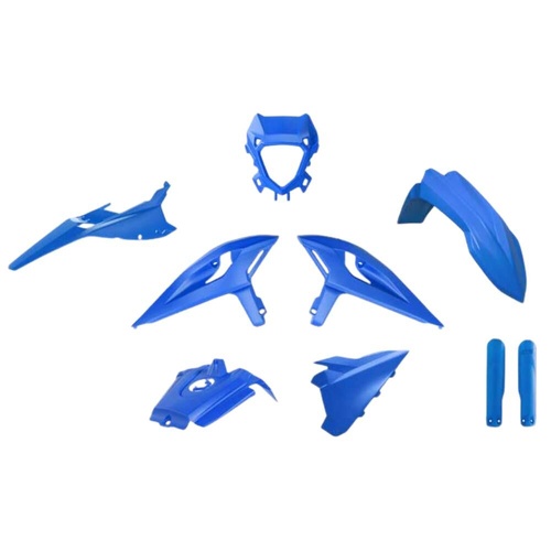Rtech Beta RR 125 RACING 2025-2026 Blue Plastic Kit (7 Piece Kit)