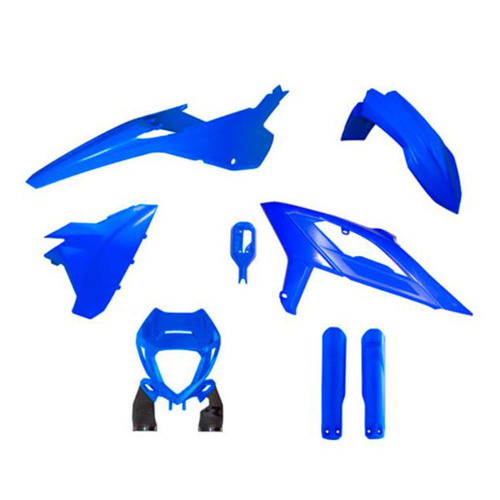 Rtech Beta RR 125 2023-2024 Blue Plastic Kit (6 Piece Kit)