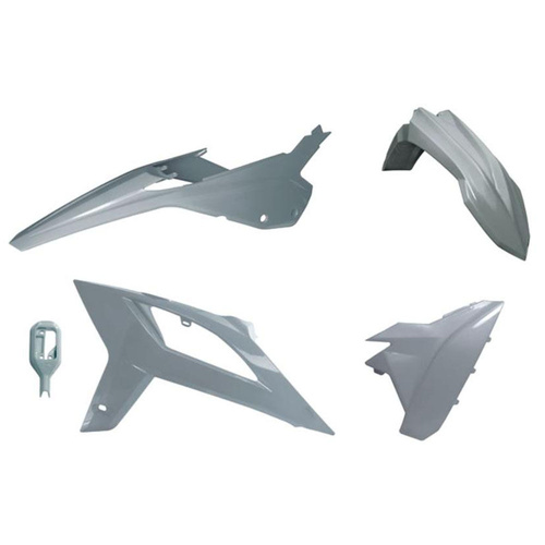 Rtech Beta RR 125 2020-2022 Quantum Grey Plastic Kit (4 Piece Kit)