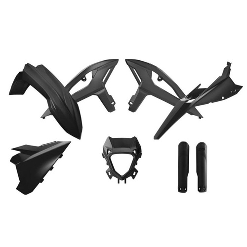 Rtech Beta RR 350 4T X-PRO 2025 Black Plastic Kit