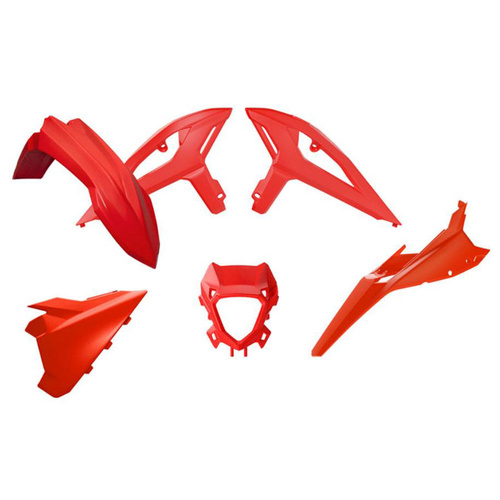 Rtech Beta RR 350 4T X-PRO 2025 Red Plastic Kit (4 Piece Kit)