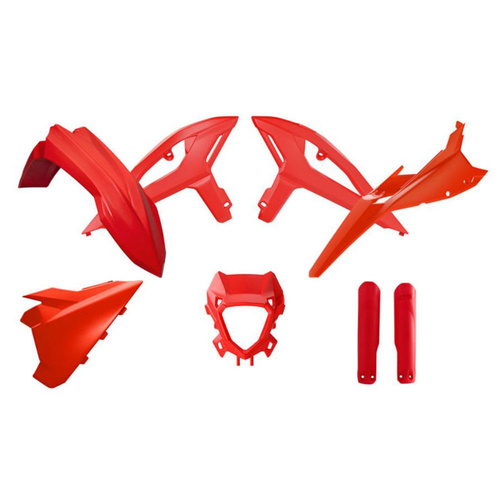 Rtech Beta RR 350 4T RACING 2025 Red Plastic Kit (6 Piece Kit)