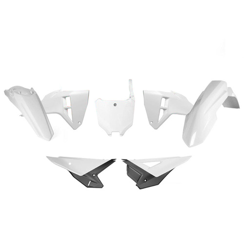 Rtech Honda CRF 250 R 2025 White/Black Plastic Kit