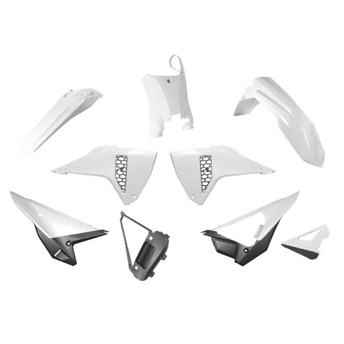 Rtech Honda CRF 250 R 2025 White Plastic Kit (Revolution Kit)