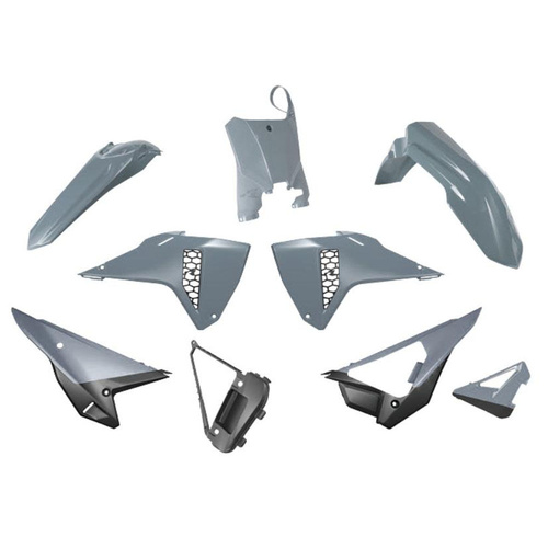 Rtech Honda CRF 250 R 2025 Quantum Grey/Black Plastic Kit (Revolution Kit)