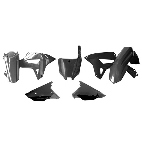 Rtech Honda CRF 250 RX 2022-2023 Black Plastic Kit (6 Piece Kit)