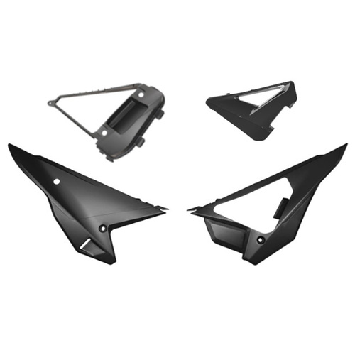 Rtech Revolution Honda CRF 450 RX 2025 Black Airbox Side Panel Kit