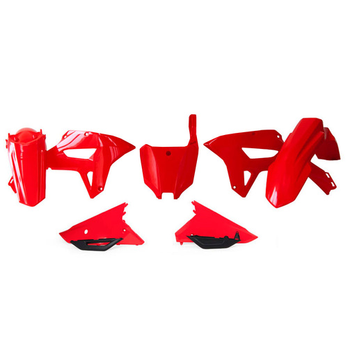 Rtech Honda CRF 450 RX 2021-2023 Red Plastic Kit (6 Piece Kit)