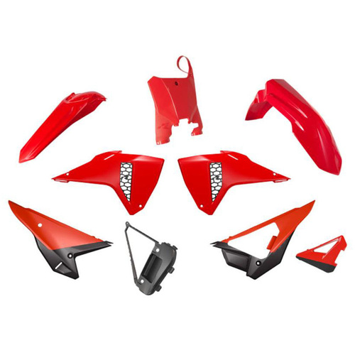 Rtech Honda CRF 250 R 2025 Red Plastic Kit (Revolution Kit)