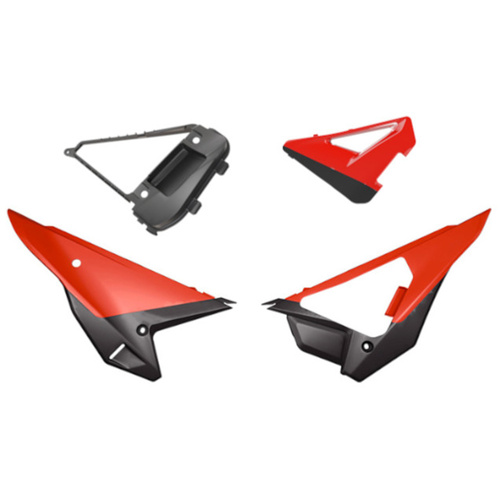 Rtech Revolution Honda CRF 450 RX 2025 Red/Black Airbox Side Panel Kit