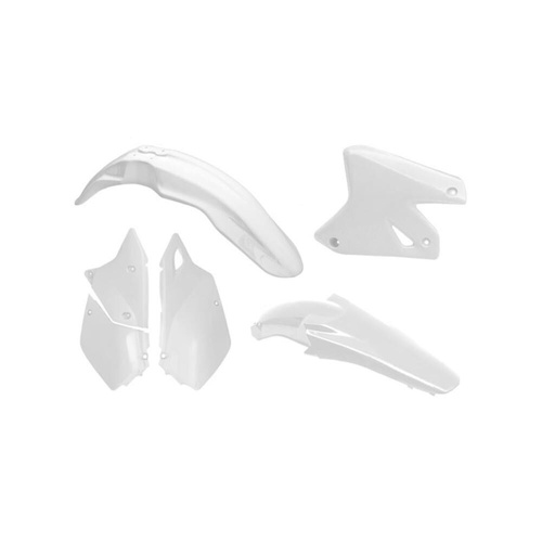 Rtech Suzuki DR-Z 400 E 2000-2009 White (Without E24 Version Rear Fender) Plastic Kit (4 Piece Kit)