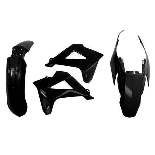Rtech Gas Gas Black Plastic Kit EC 200 2007-2009