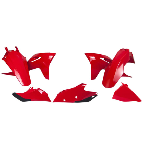 Rtech Gas Gas EC 250 2021-2023 Red/Black Plastic Kit (5 Piece Kit)