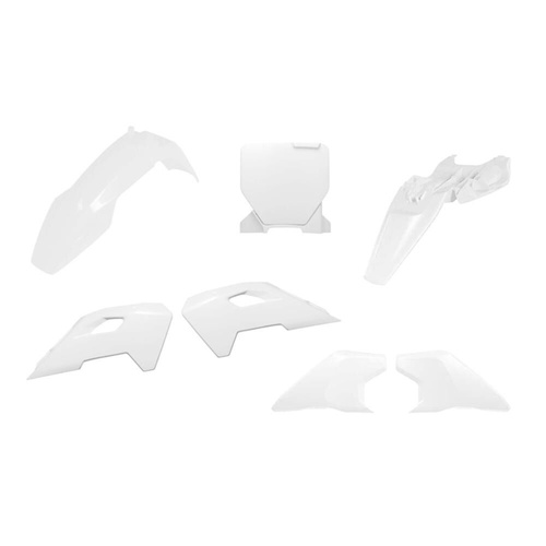 Rtech Husqvarna TC 50 2024-2025 White Plastic Kit (6 Piece Kit)