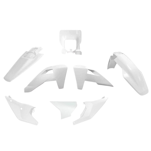 Rtech Husqvarna FE 450 2026 White Plastic Kit (6 Piece Kit)